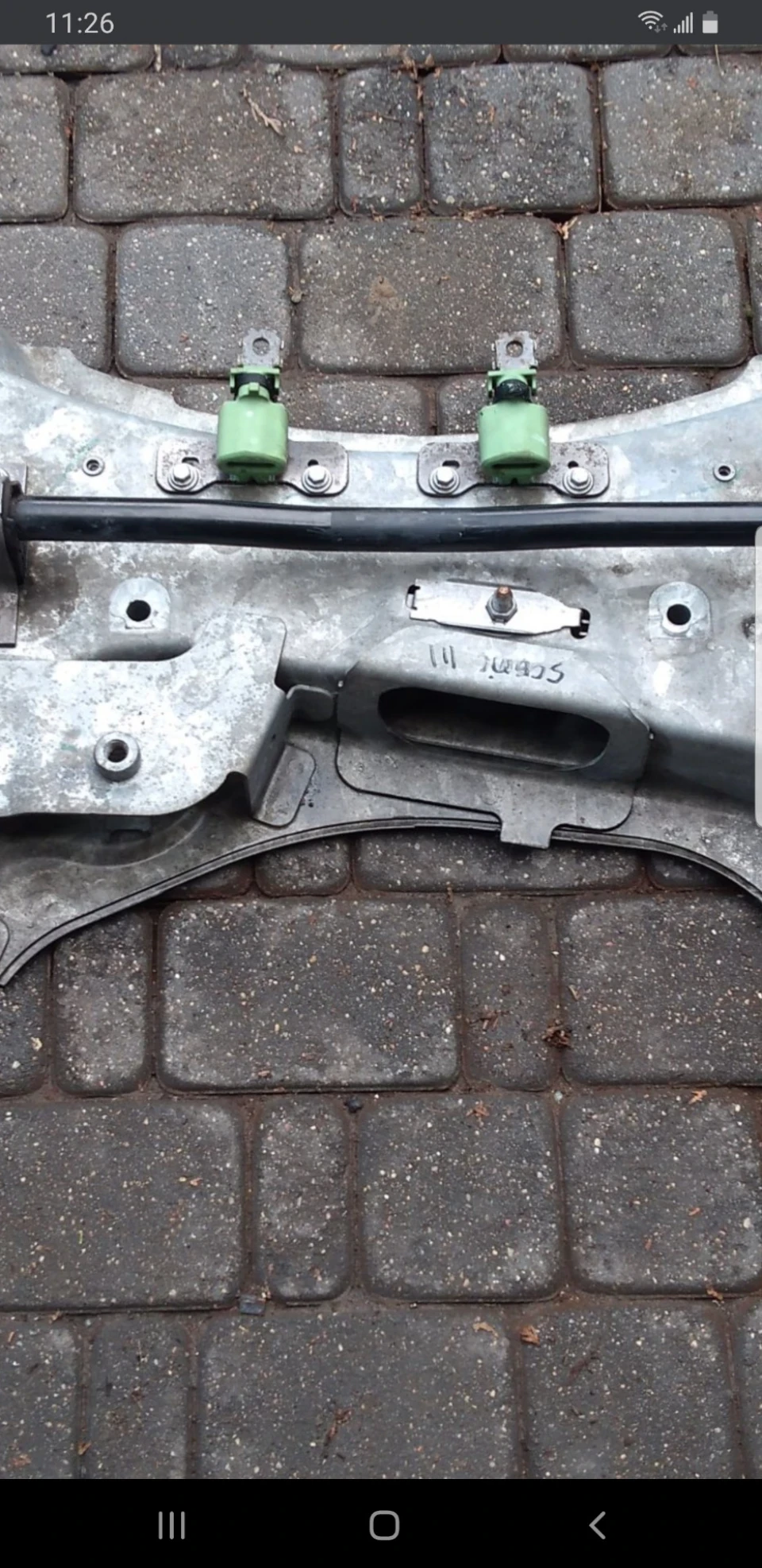 Потрібна допомога у пошуку з/ч. Кріплення глушника/сажевого фільтра до підрамника.