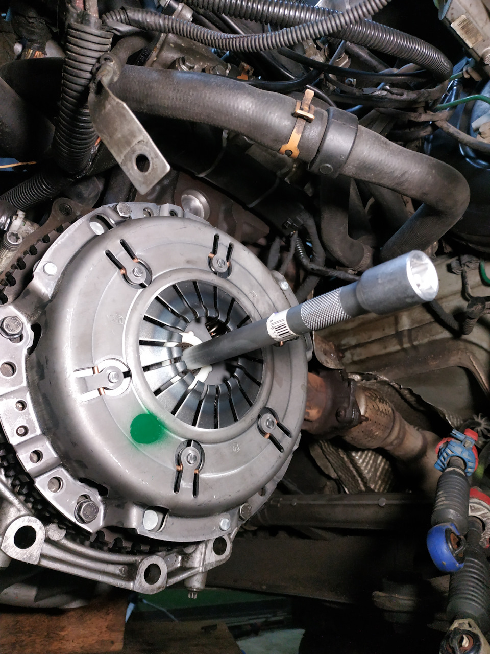 Установка КПП JR5 102, зчеплення, вижимний 4