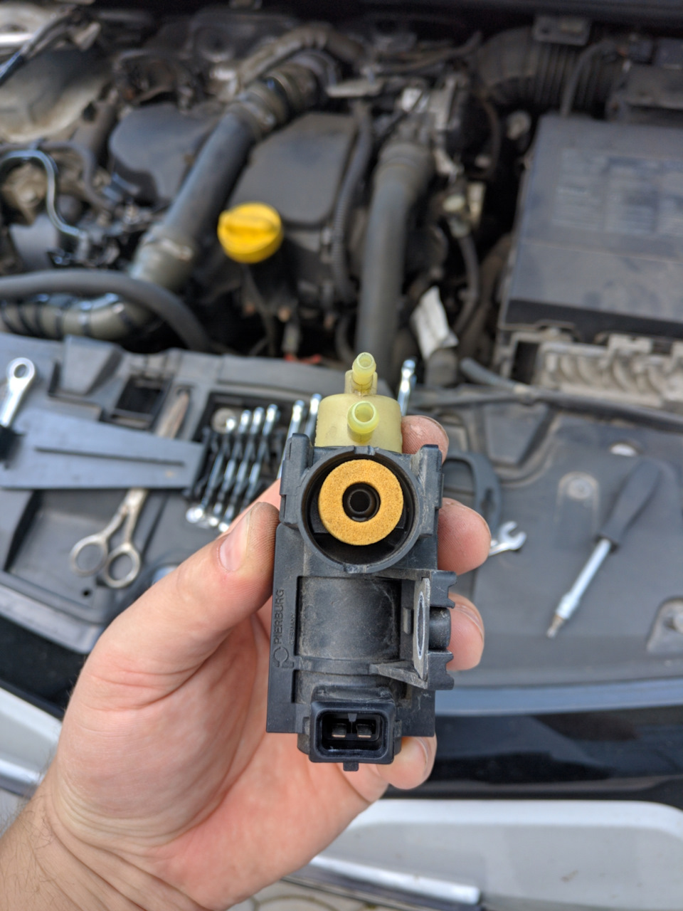 Чистка клапану EGR 2