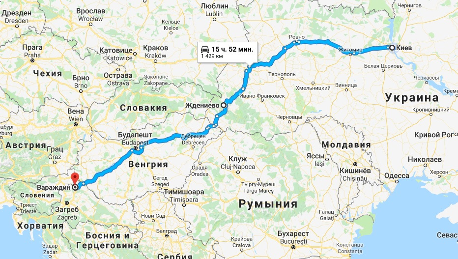 Хорватія 2018 - Вараждін 1