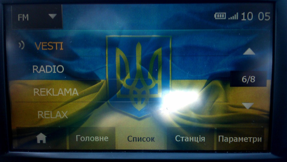 Дві патріотичні теми Патріот України для Media Nav 5