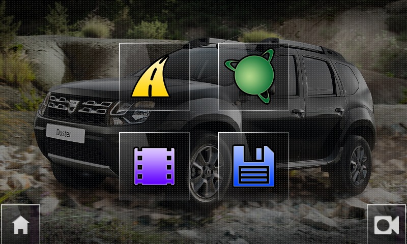 Завантажуйте тему Dacia Duster для Media Nav 2