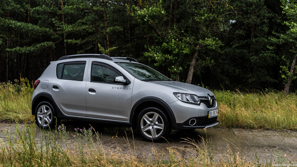 Мокрий фотосет Renault Sandero Stepway х2 2