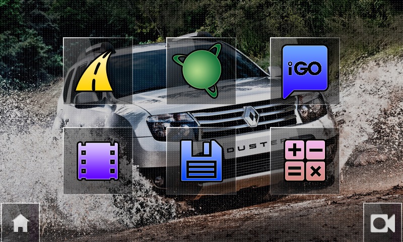 Нова тема Renault Duster для Media Nav 3