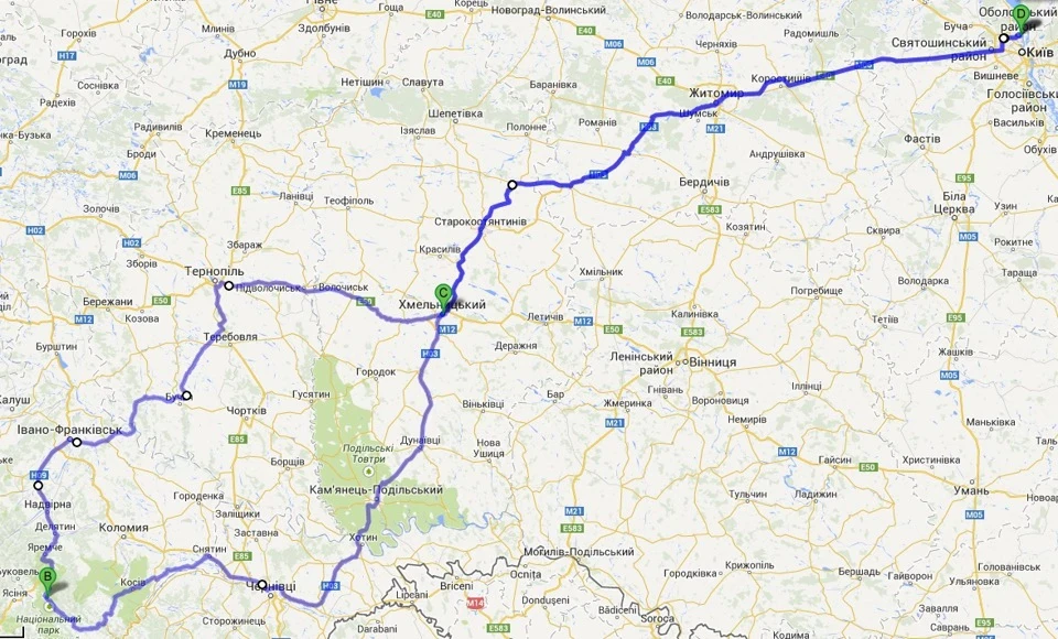 Подорож до Карпат або 1600 км Україною у пошуках бандерівців :)
