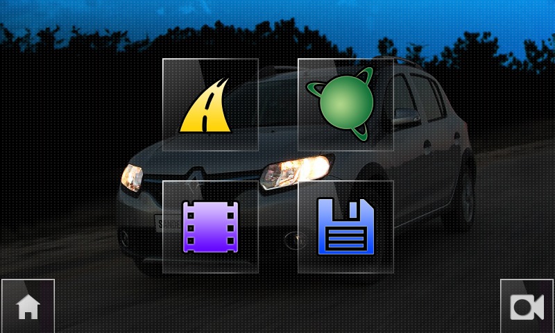 Зробив тему Renault Sandero Stepway II для Media Nav 2