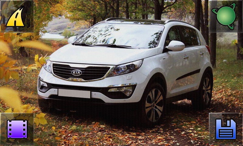 Тема (скін) KIA Sportage для прошивки Menavrus (для ШГУ Kia і Hyundai prestyle і restyle) + шаблон 2