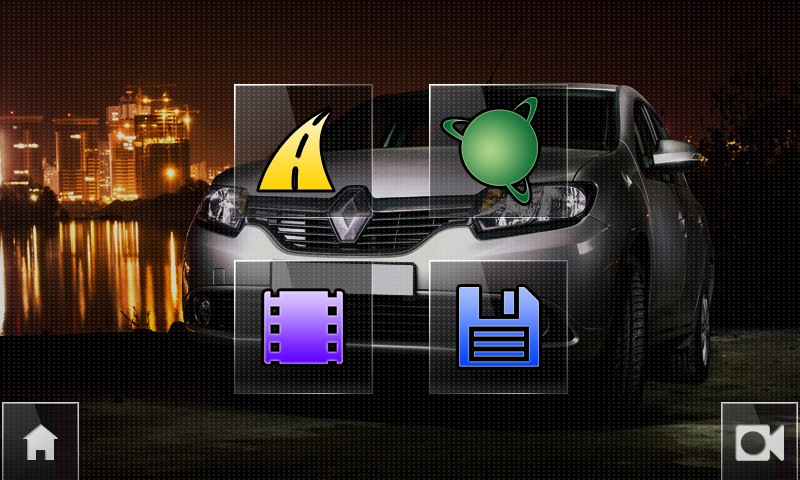 Зустрічайте тему Renault Sandero II для Media Nav 2