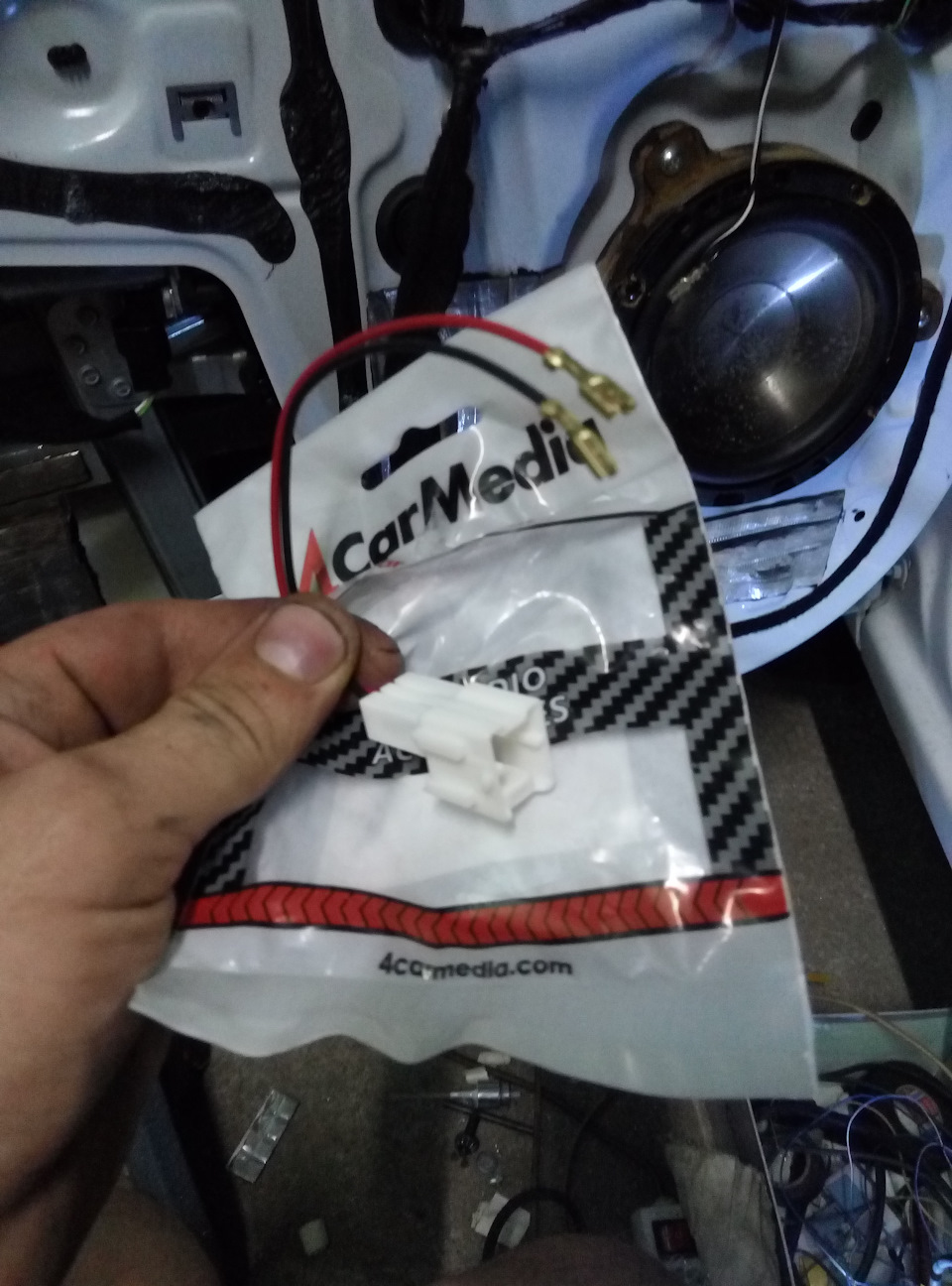 зміна динаміків та шумка до базового рівня 2