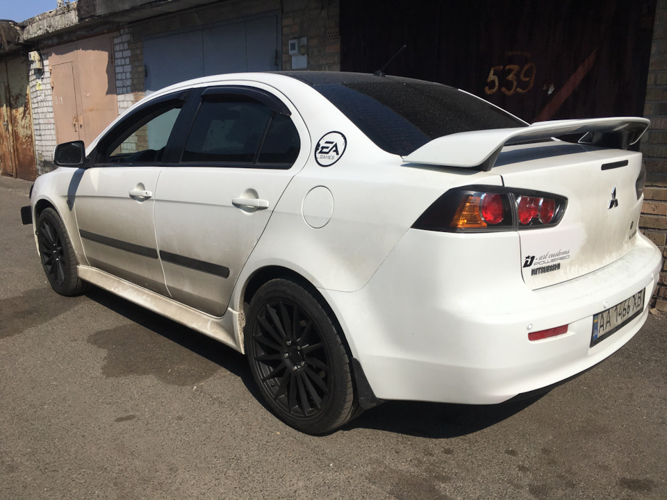 Lancer x наближений до evo Частина 2 4