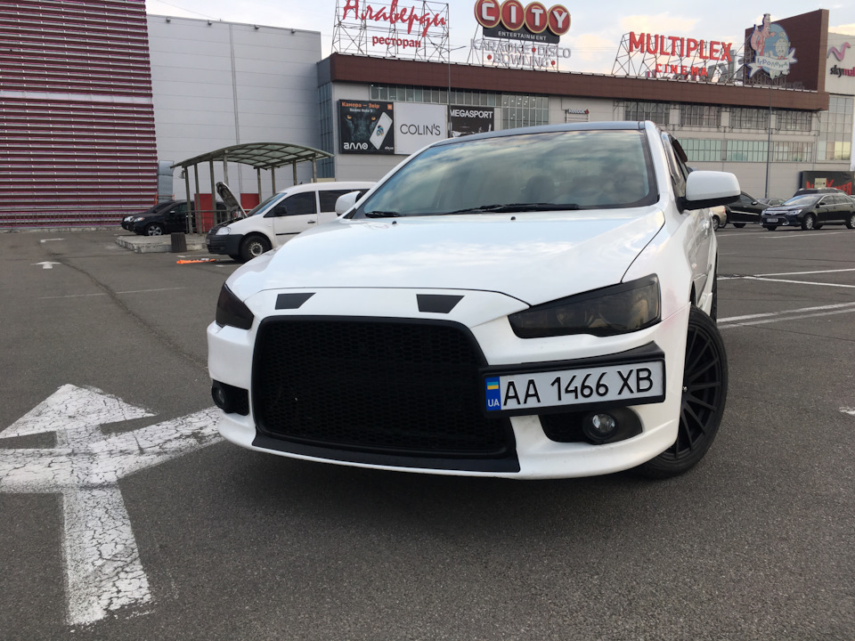 Lancer x наближений до evo Частина 2 5