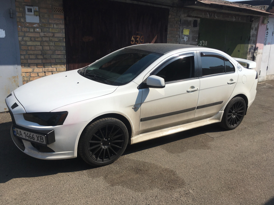 Lancer x наближений до evo Частина 2 3