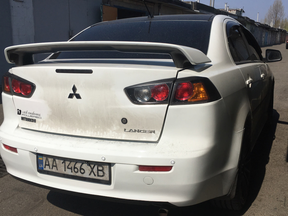 Lancer x наближений до evo Частина 2 2
