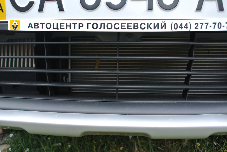 Сітка в бампер - бюджетний варіант. 5