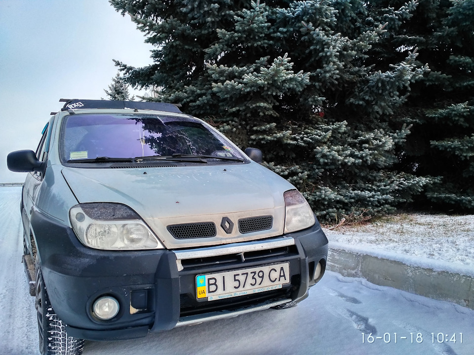 Перший, по суті, сніг цієї зими. 1