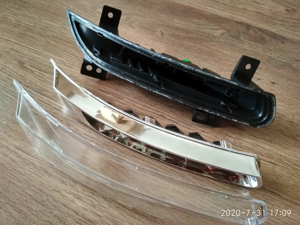Ремонт LED ДХО Renault Scenic 3 своїми руками. 2