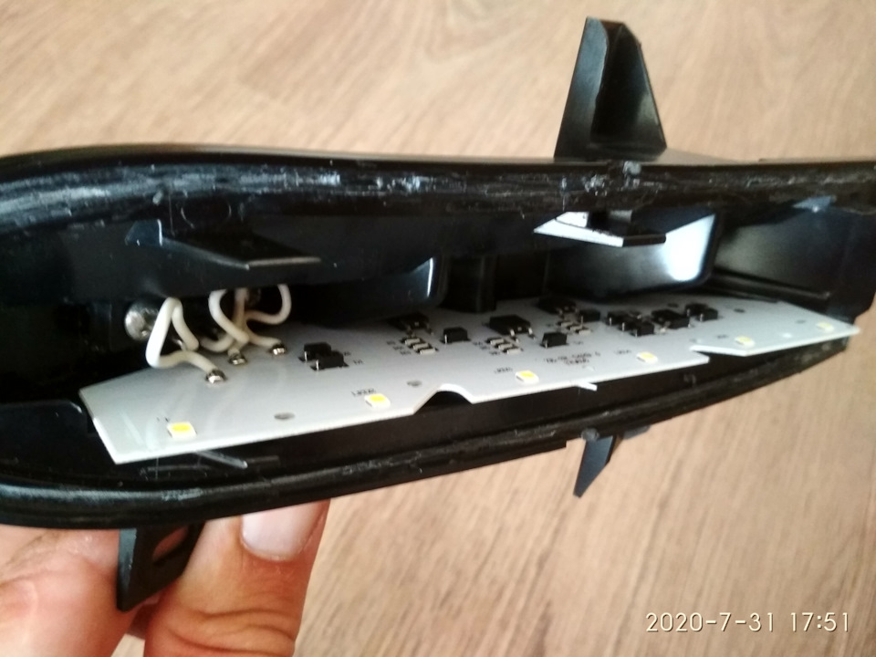 Ремонт LED ДХО Renault Scenic 3 своїми руками. 3