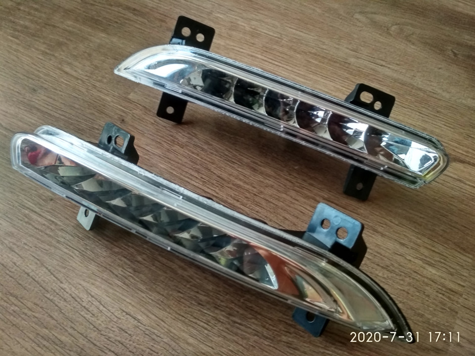 Ремонт LED ДХО Renault Scenic 3 своїми руками. 1