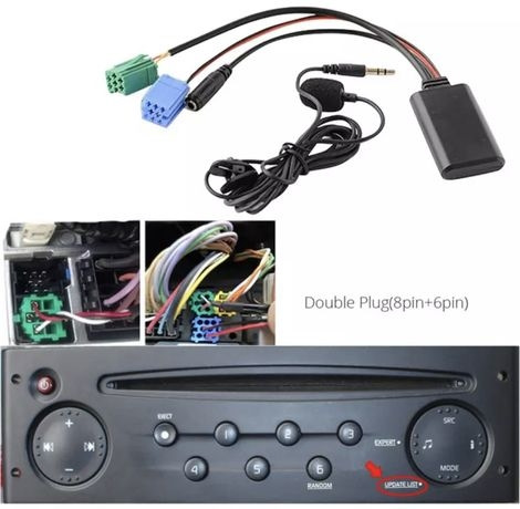 Встановлення Bluetooth в стокову магнітолу Renault Scenic II 1