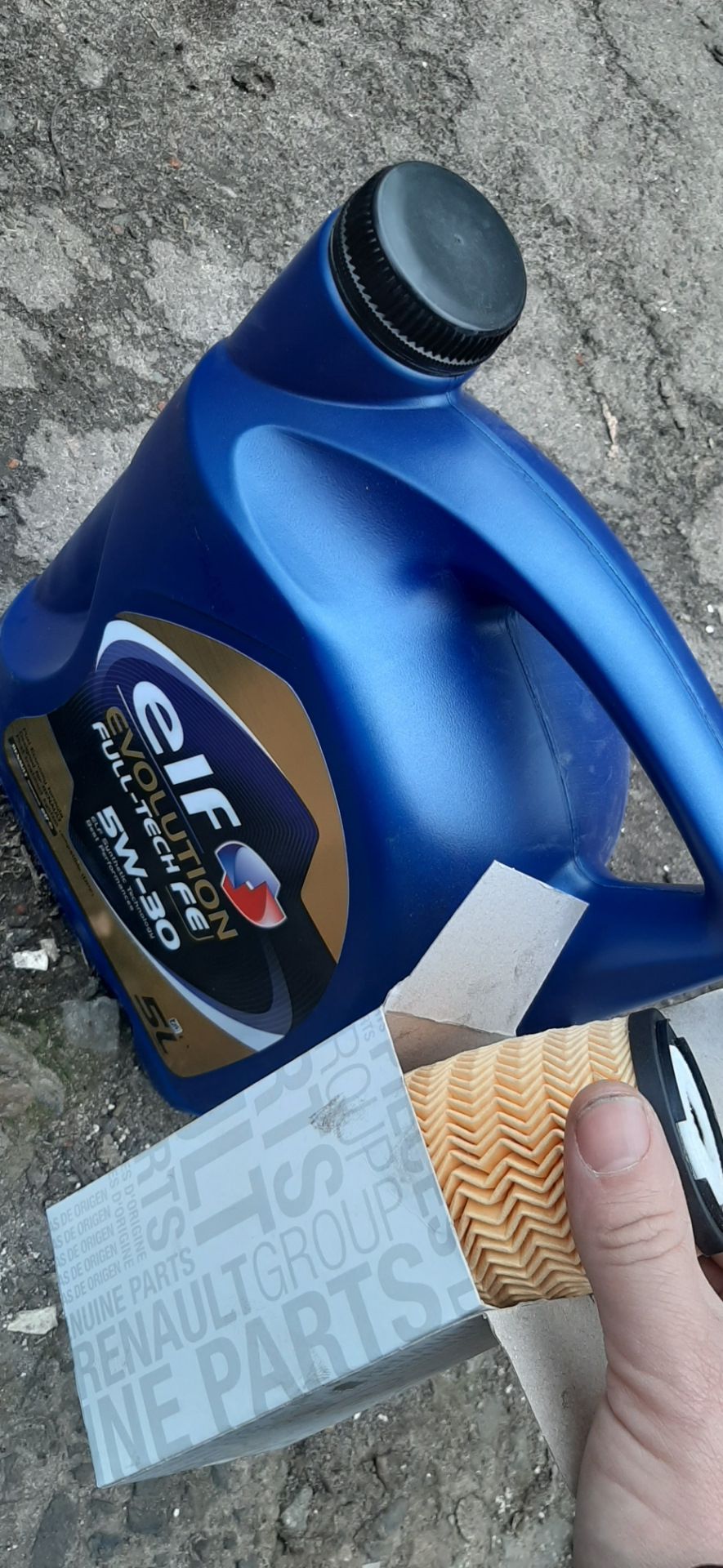Заміна мастила Сценік 3. 1.6 dci. 1