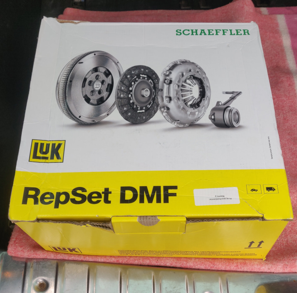 Зміна зчеплення на 1.9 dci 4