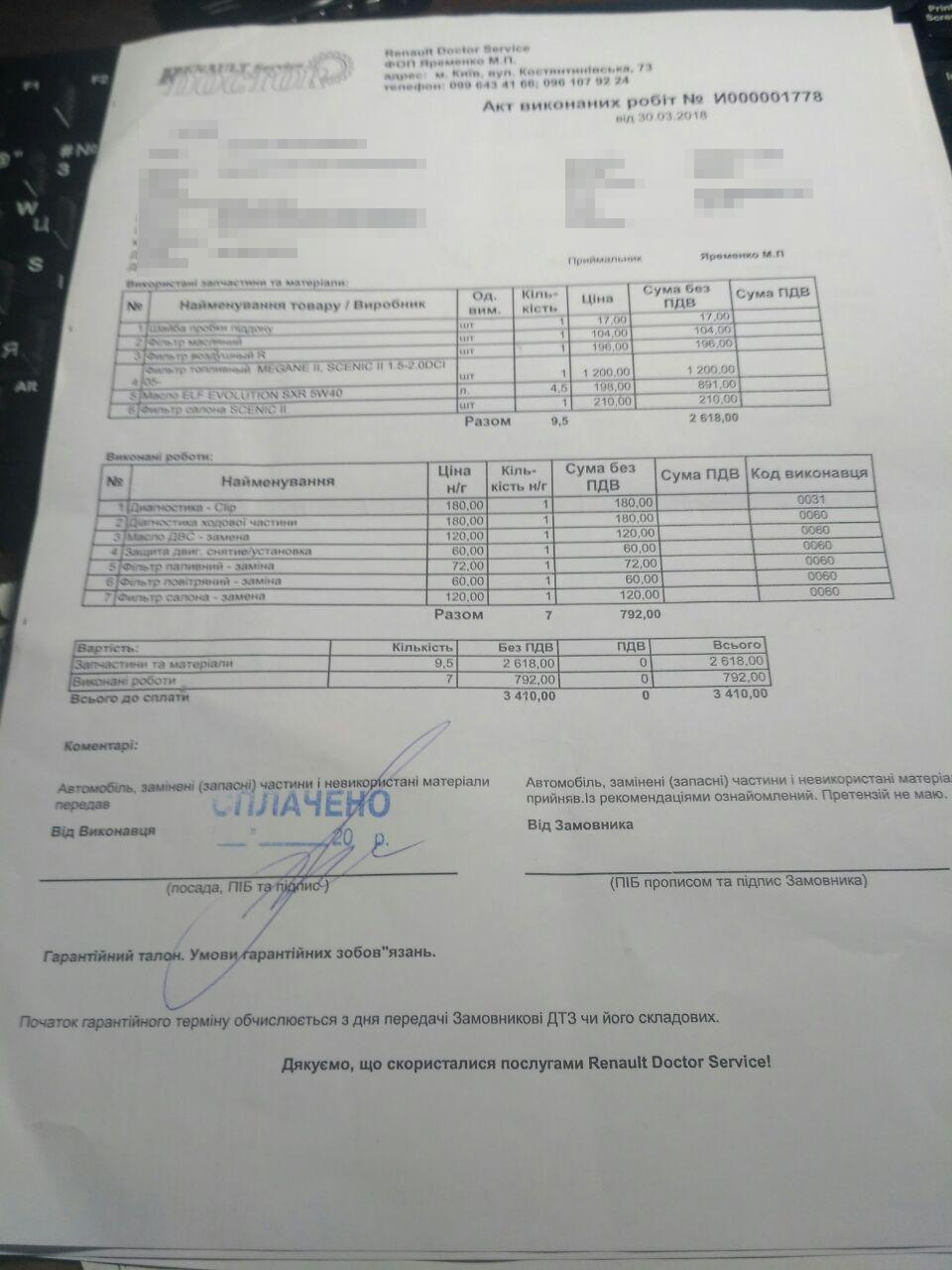 Перший сервіс після покупки євроблях 2