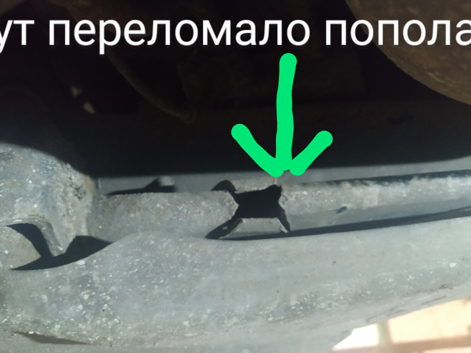 Заміна балки і дисків. 1