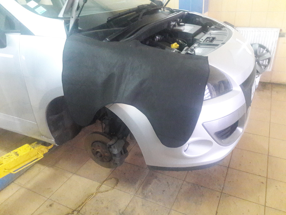 заміна Grm scenic 3 1.5dci 5