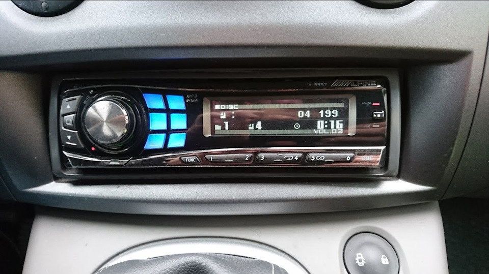 Встановив магнітолу ALPINE CDA 9857 та саб KICX ALN250SA 4