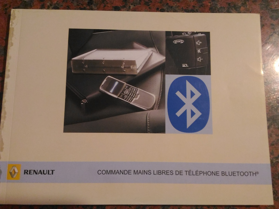 Bluetooth handsfree kit Renault Parrot CMLTB X84 4
