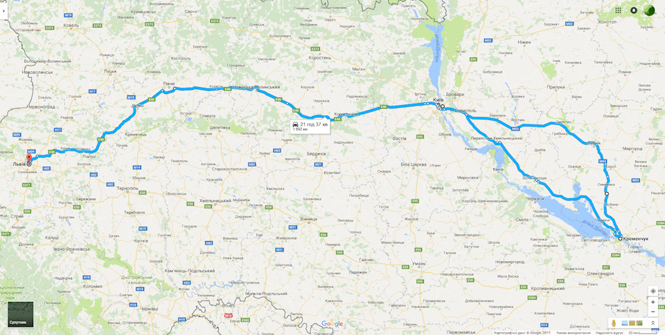 Львів - Кременчук - Львів 1