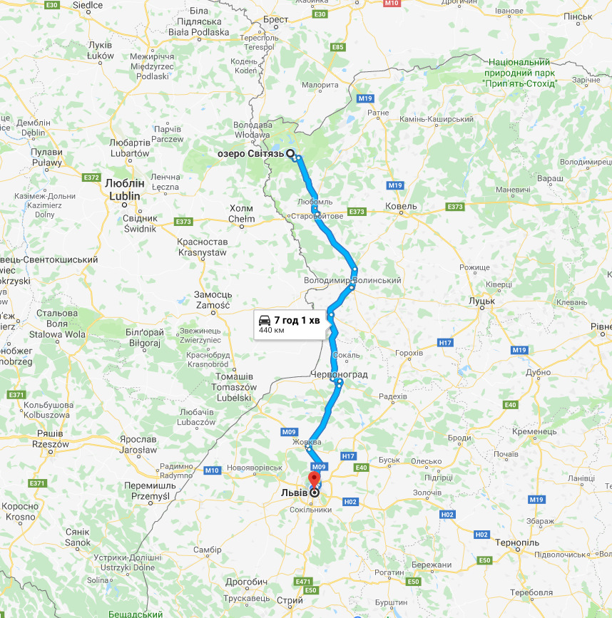 Львів - озеро Світязь - Львів 1