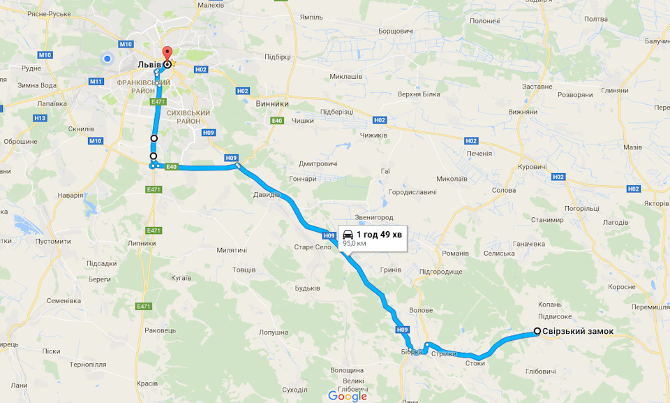 Львів - Свірж - Львів 1