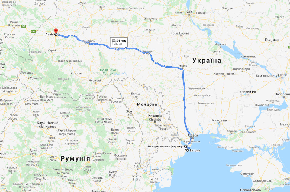 Львів - Затока - Акерманська фортеця - Шабо - Львів 1