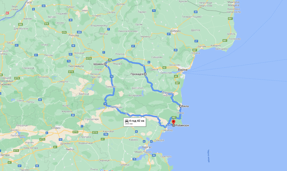Відпустка 2021, частина 3: Дорогами Болгарії: Бяла, Провадія, Шумен + поломка 1