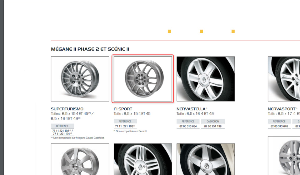 Renault (OZ) F1 Sport для Megane II/Scenic II part 1 1