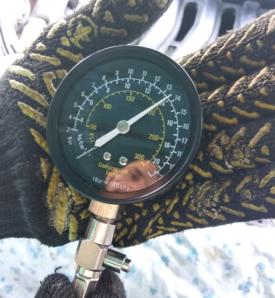 Зміна свічок та перевірка компресії. 5