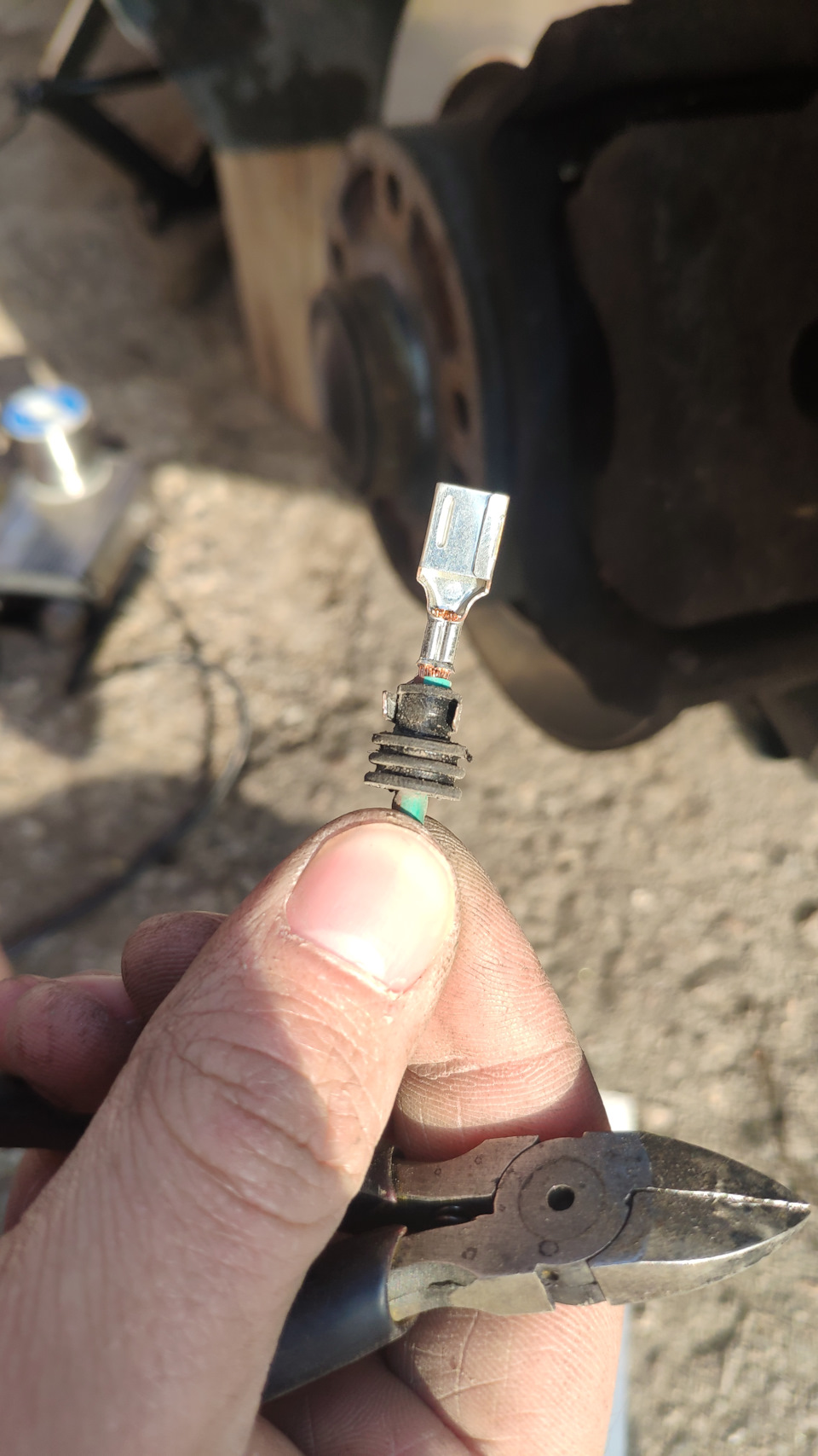 Check Parking Brake Scenic 3 помилка на панелі з урвищем дроту на фішці ручника 5