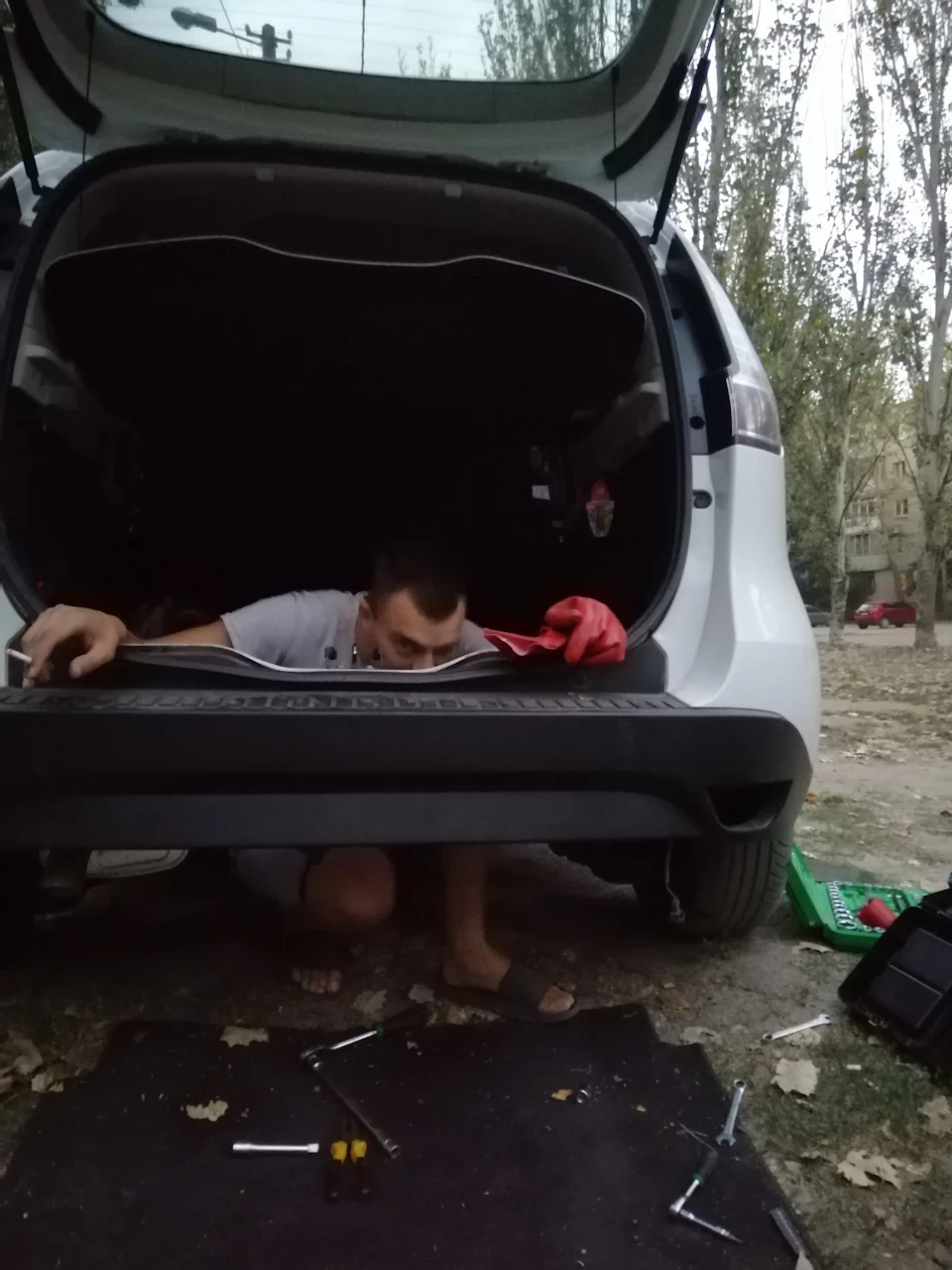 Заміна днища запаски