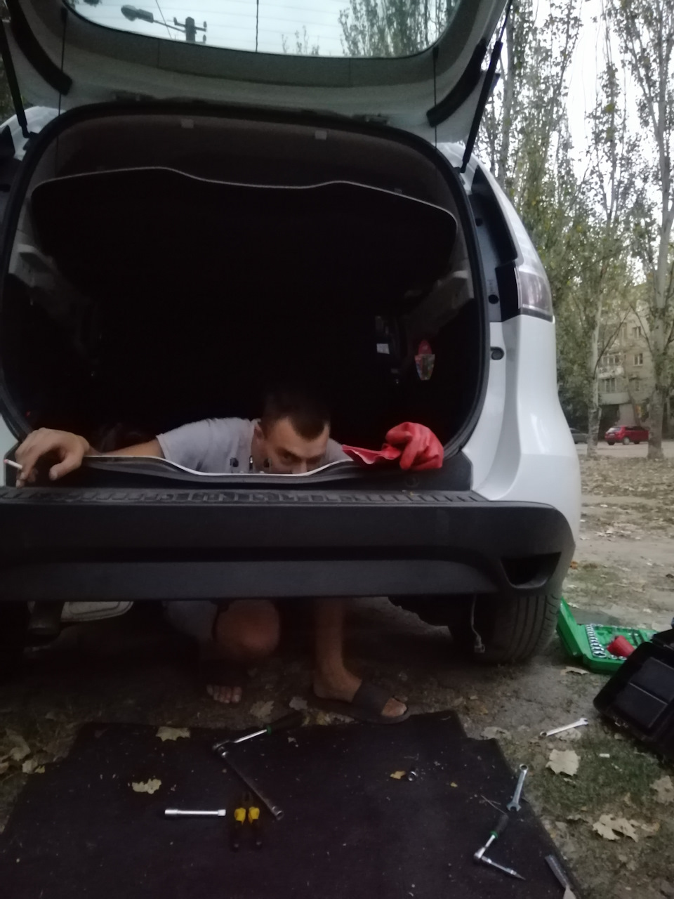 Заміна днища запаски 1