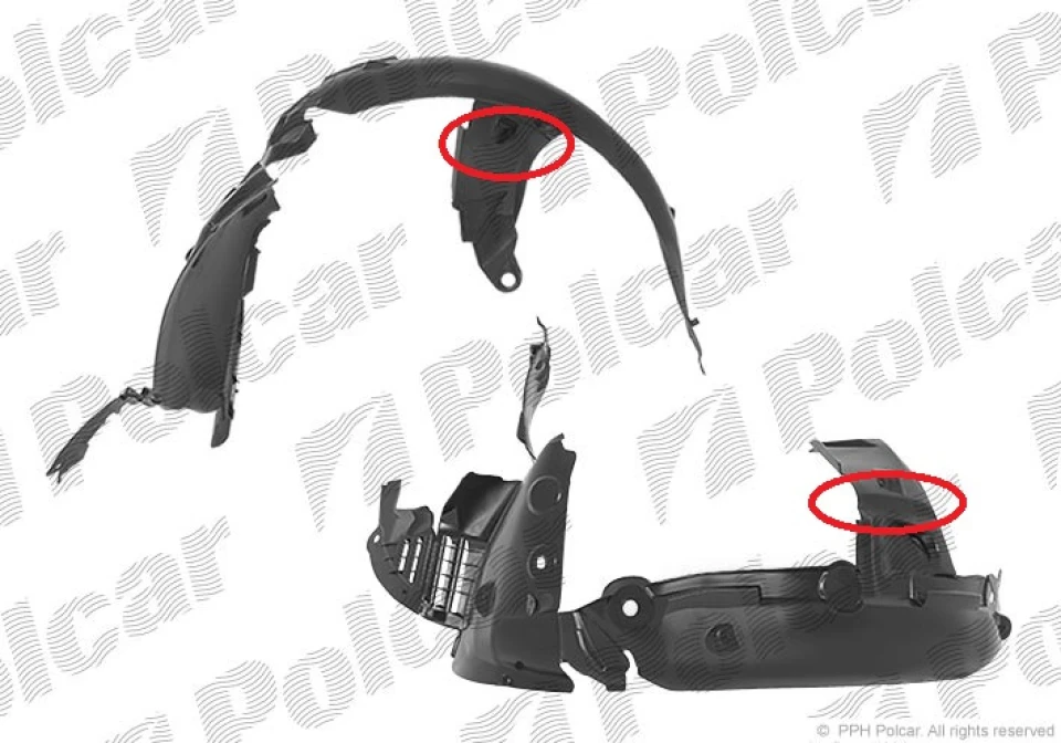 НЕ КУПУВАТИ POLCAR 6016FL-1 підкрилок
