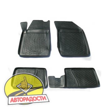 Гумові килимки в салон (на зиму) 4