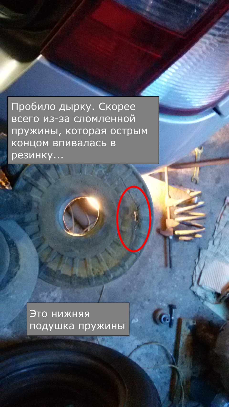Заміна пружин і амортів задніх 4
