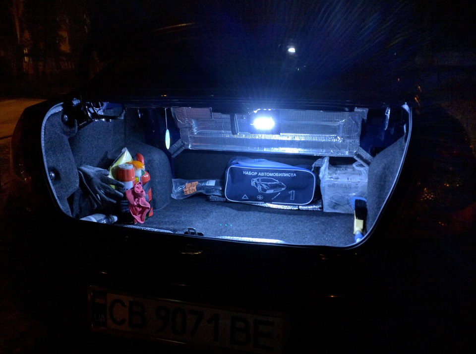 Зробило світло в багажнику хороше 4