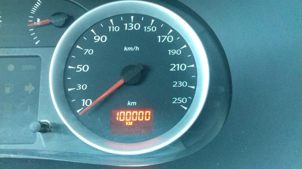 100 000 км пробіг. Красиві цифри. 1