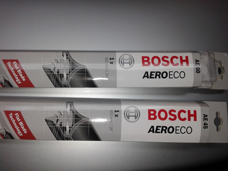 Заміна двірників з original на Bosch AeroEco 3