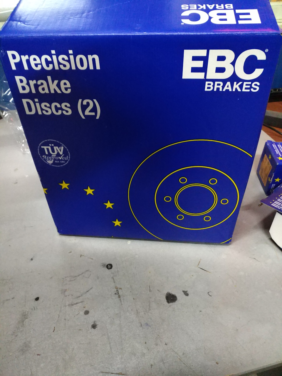 Тормозні диски та колодки EBC 3