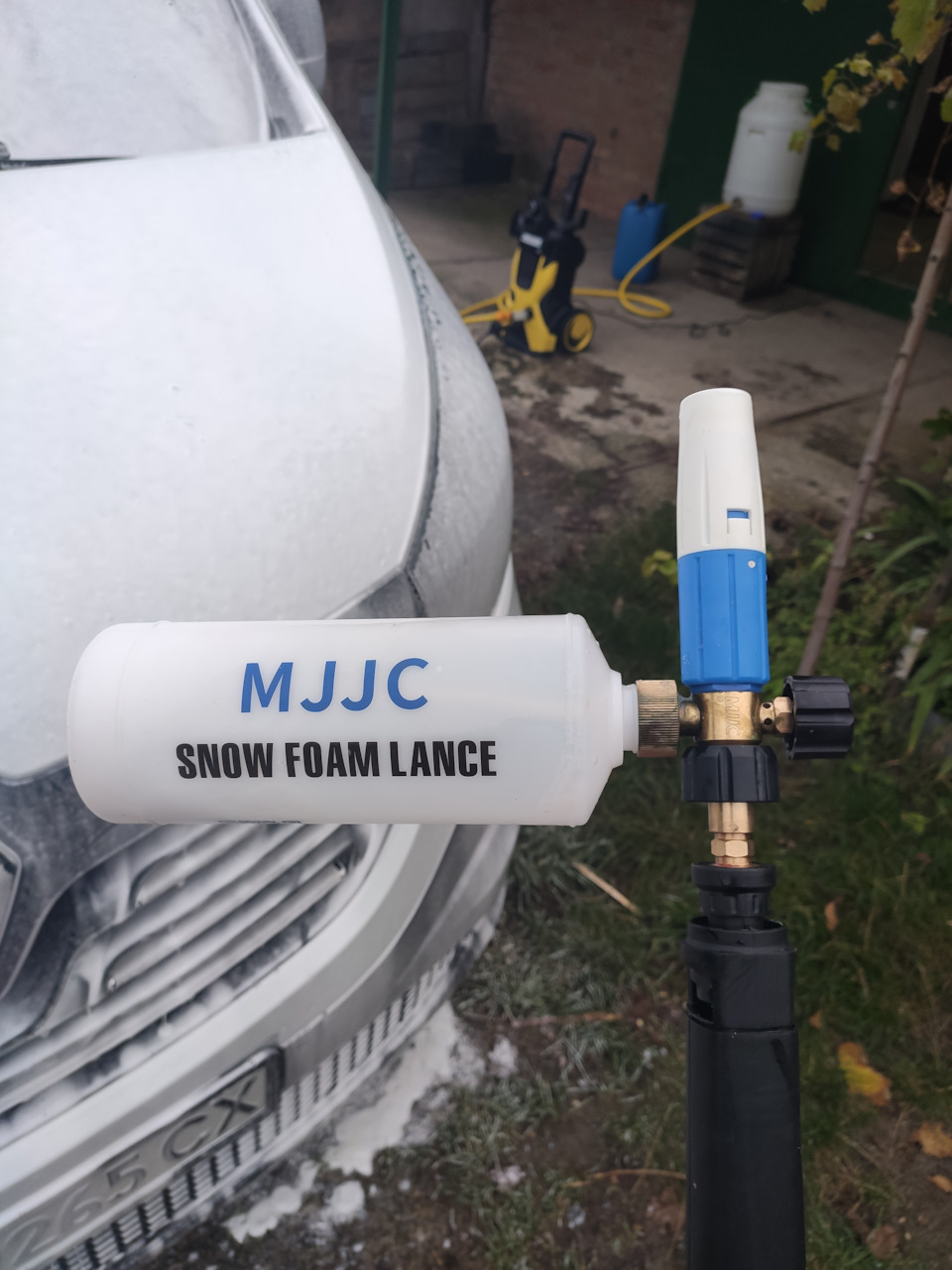Мийка Karcher K 5+ пінник з Китаю MJJC 4