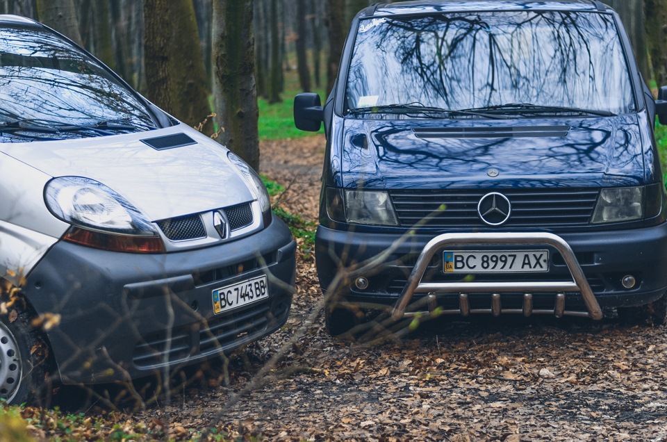 Фотосесія: Renault Trafic vs Mercedes Vito 2