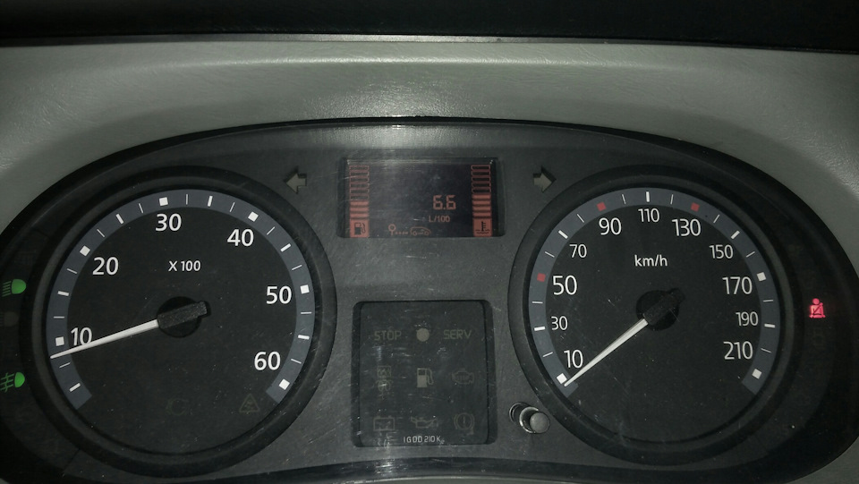 Розхід пального 6,6л/100км 2